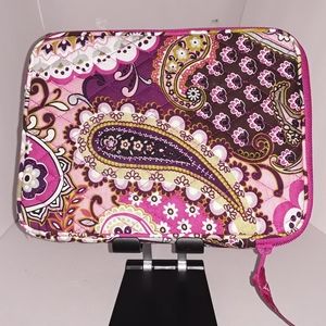 Vera Bradley Very Berry Paisley Tech Sleeve - NWOT